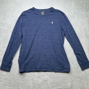 Polo Ralph Lauren v neck pullover Shirt Sz large